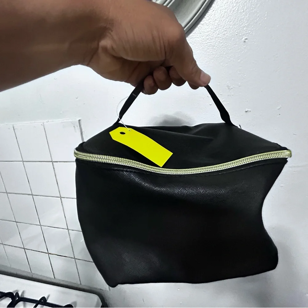 Black Travel Bag with Handle